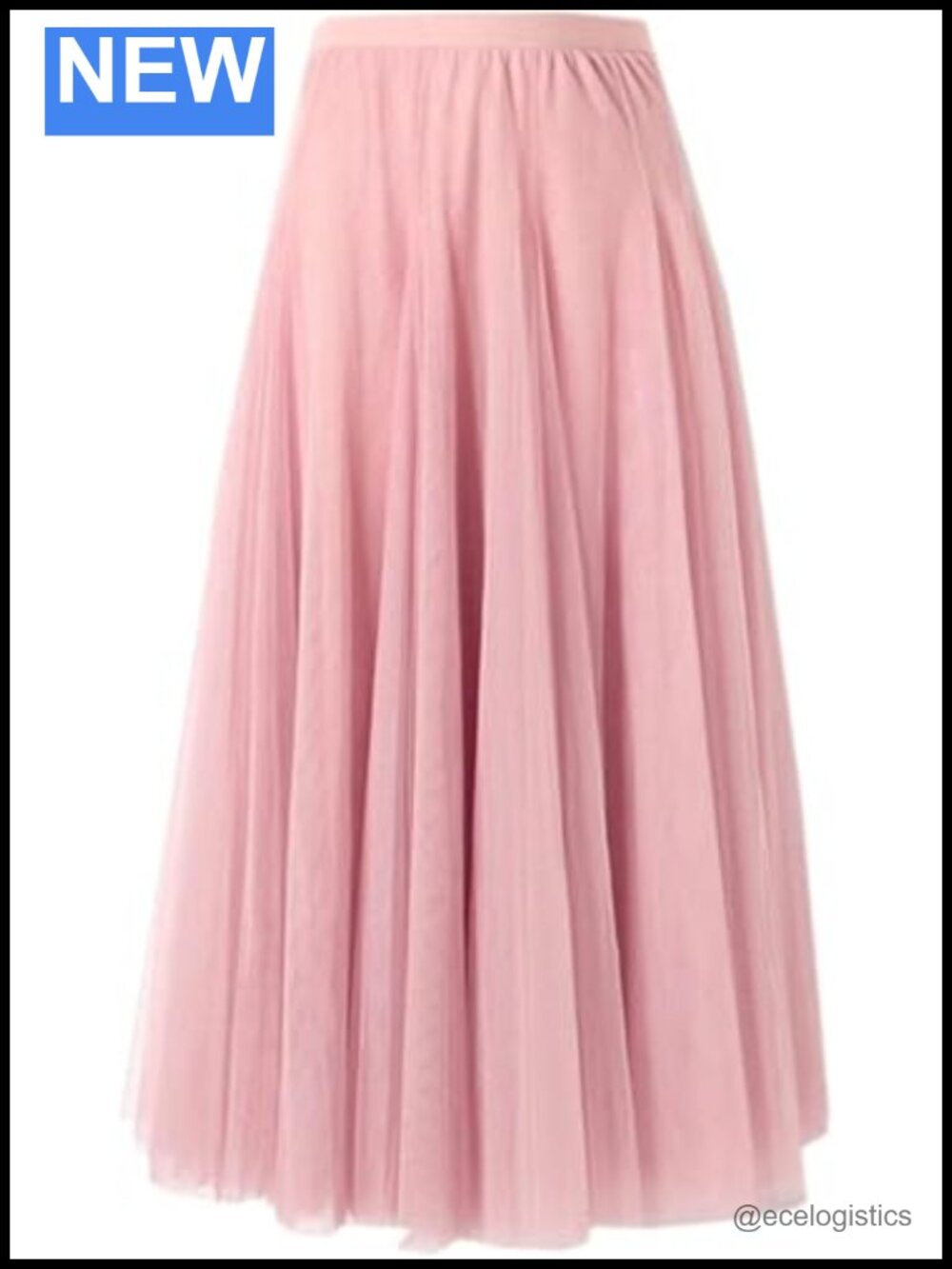 Tulle Maxi Skirt A-Line Long Layered Mesh Flowy Evening Prom